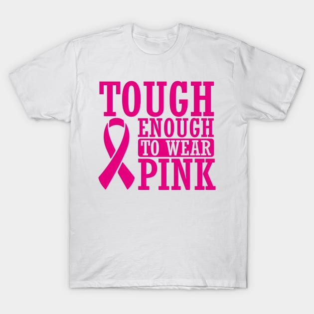 Cancer: Though enough to wear pink T-Shirt by nektarinchen